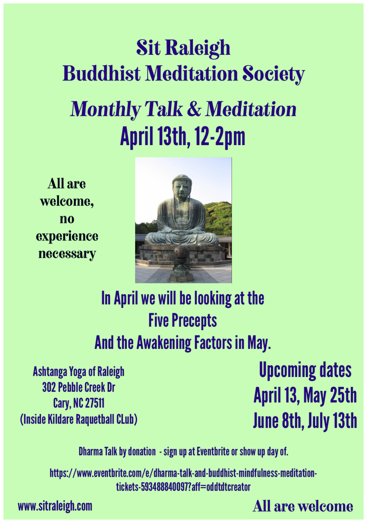 Five Buddhist Precepts
